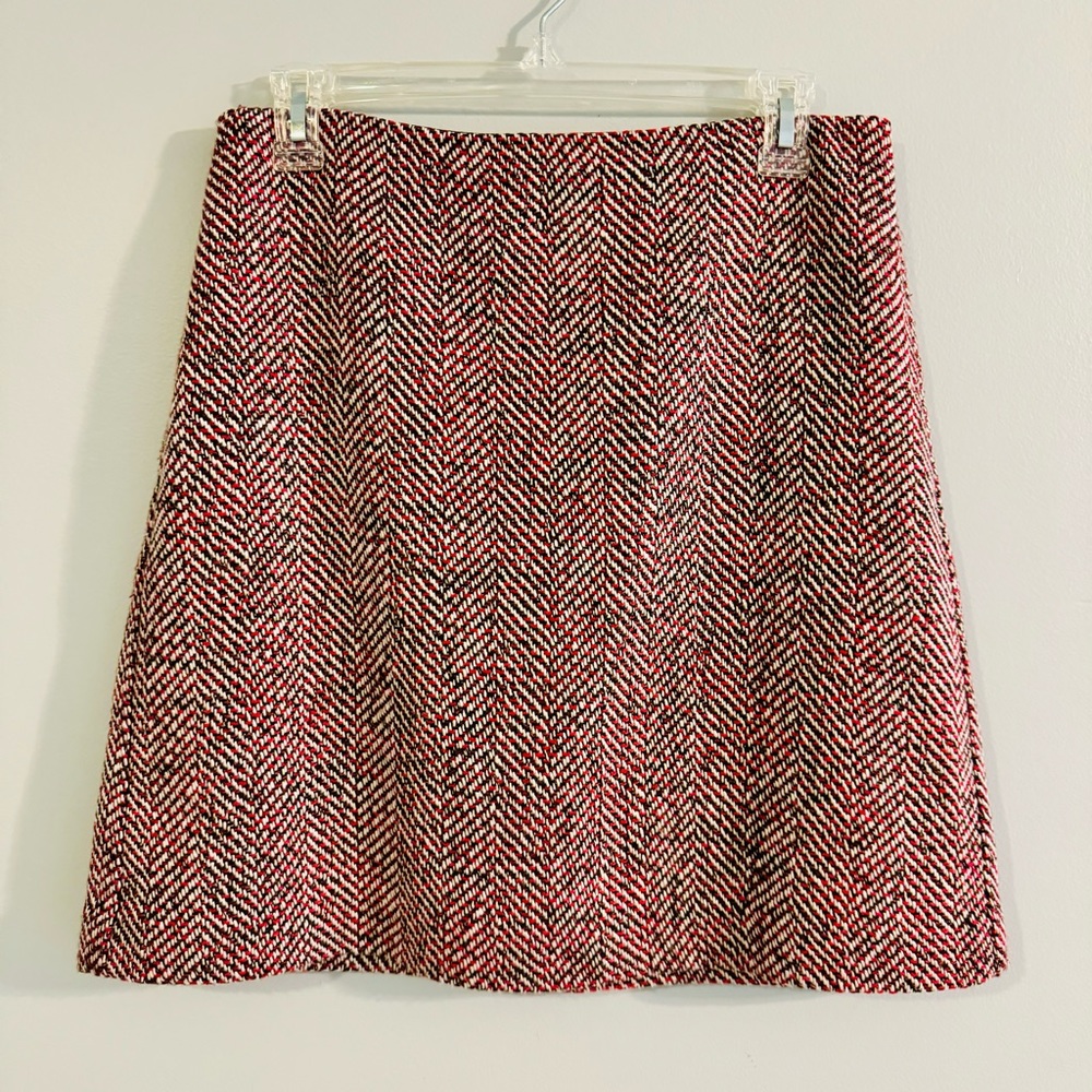 Loft Tweed Mini Skirt